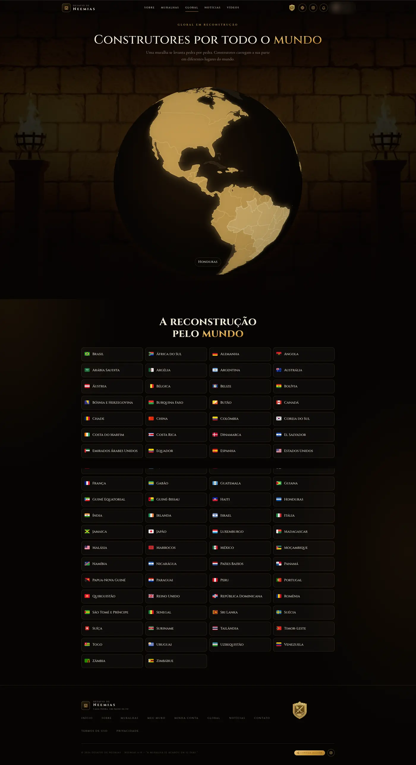 Desafio de Neemias — Global em Reconstrução