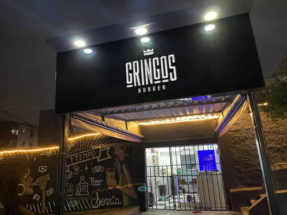 Gringos Burger — Logotipo e Redes