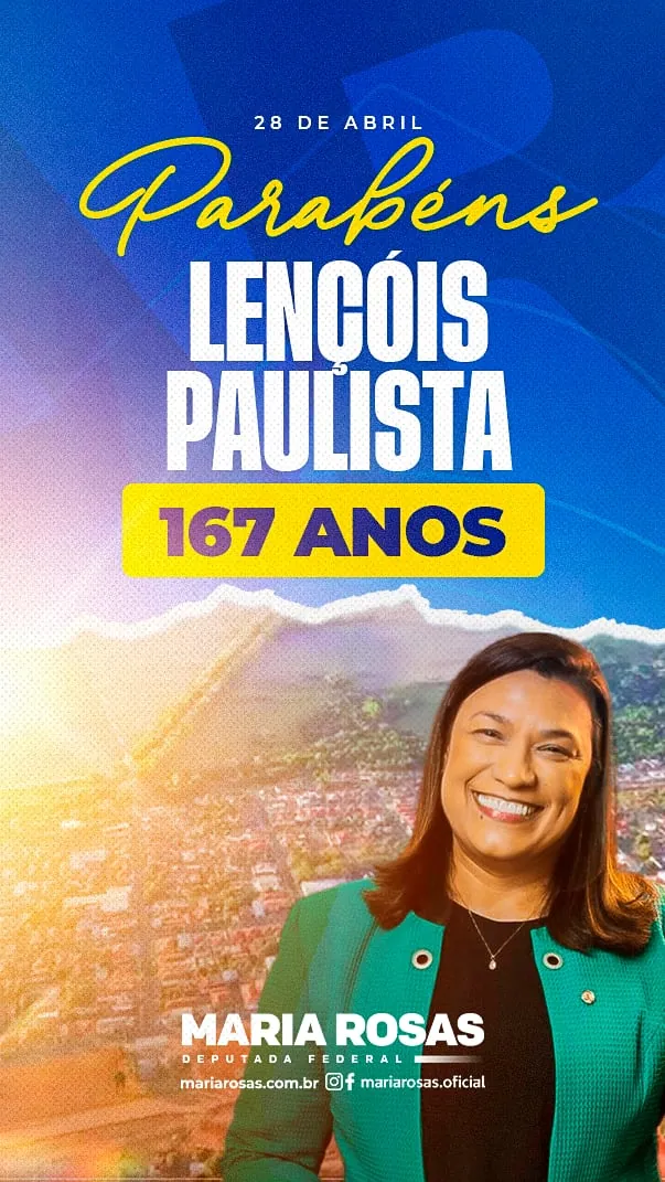 Parabéns — Lençóis Paulista